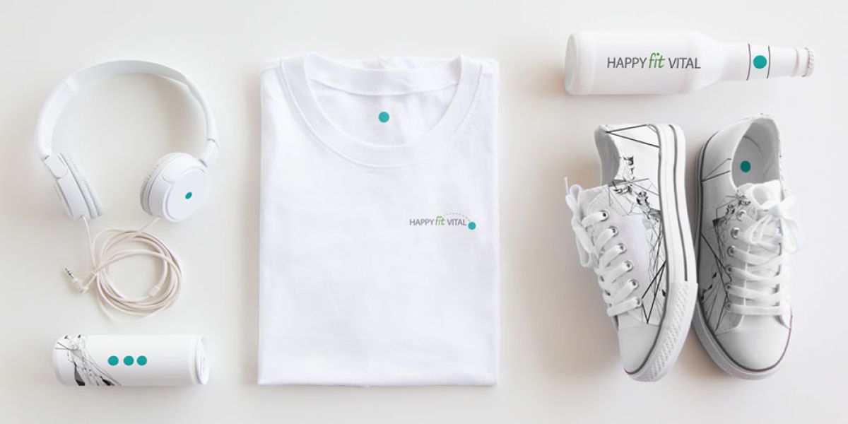 Neues Branding und Logo-Design für HappyFitVital durch unsere Agentur in Dachau.
