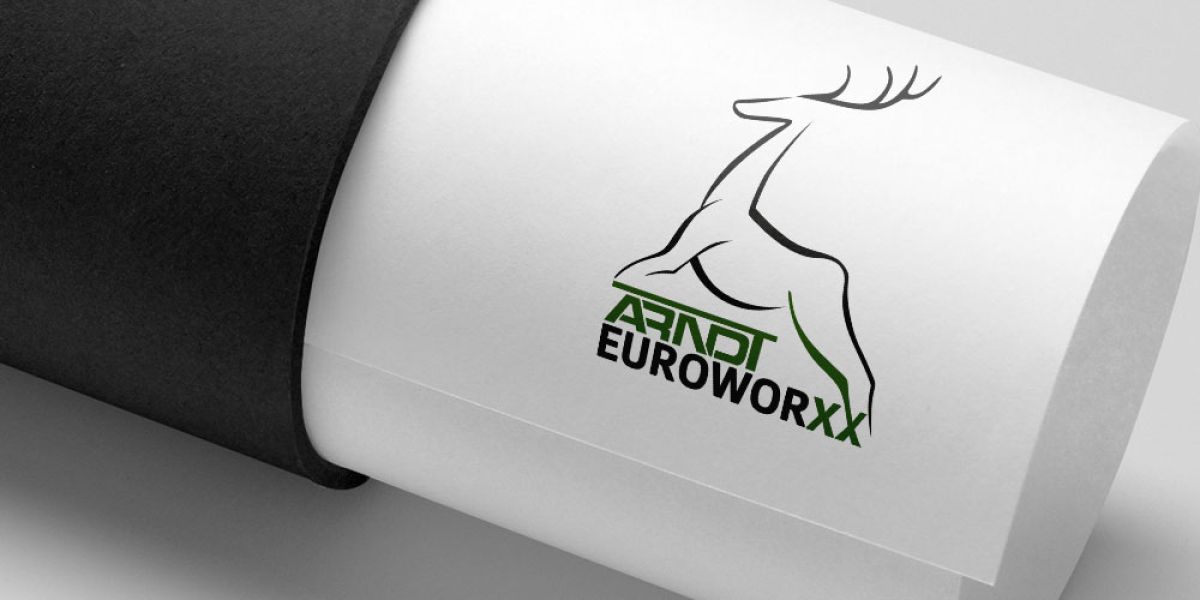 Kreatives Logo-Design für Arndt Europadiscount, von Marketingagentur erstellt, zeigt stilisierte Grafik