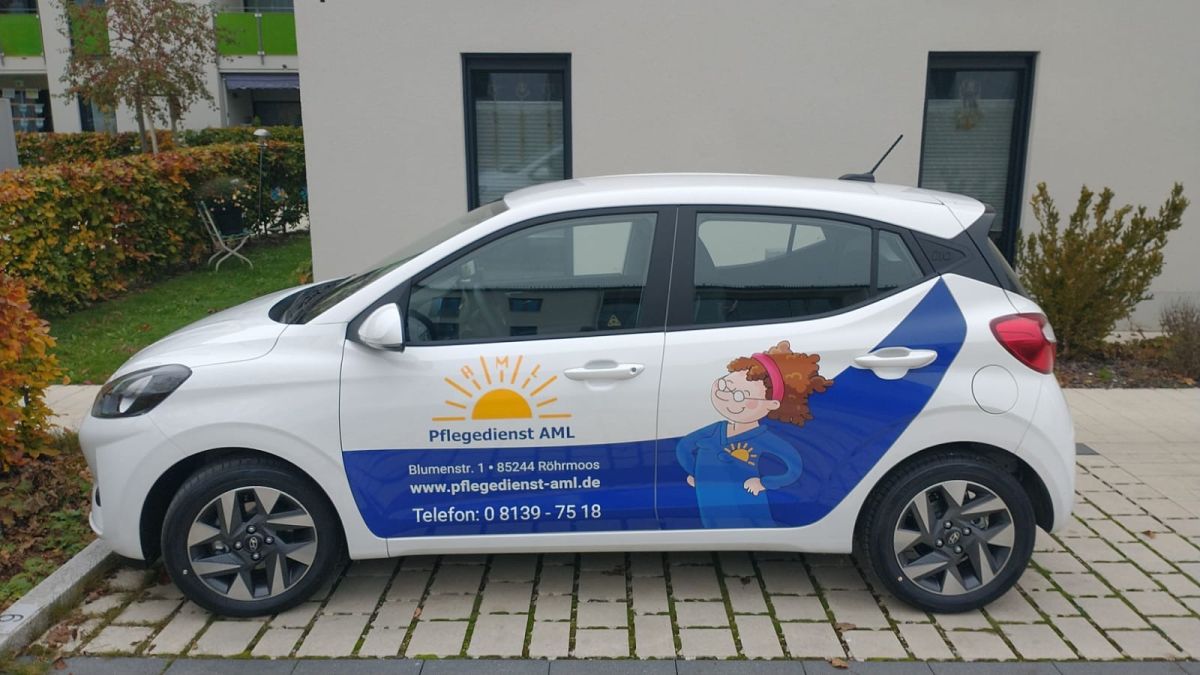 Referenz-AML-Fahrzeugbeschriftung