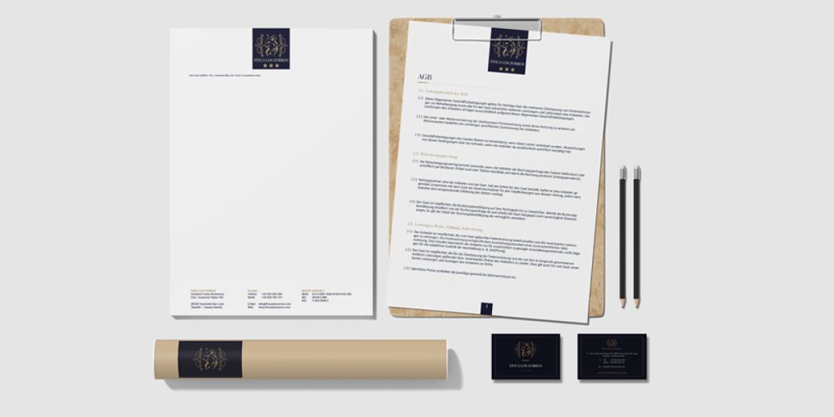 Entwicklung eines Corporate Design für Finca Los Zorros