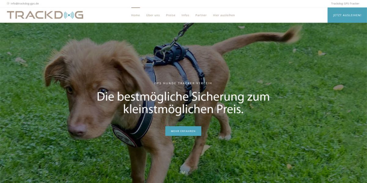Neuer Internetauftritt für Trackdog aus Hamburg